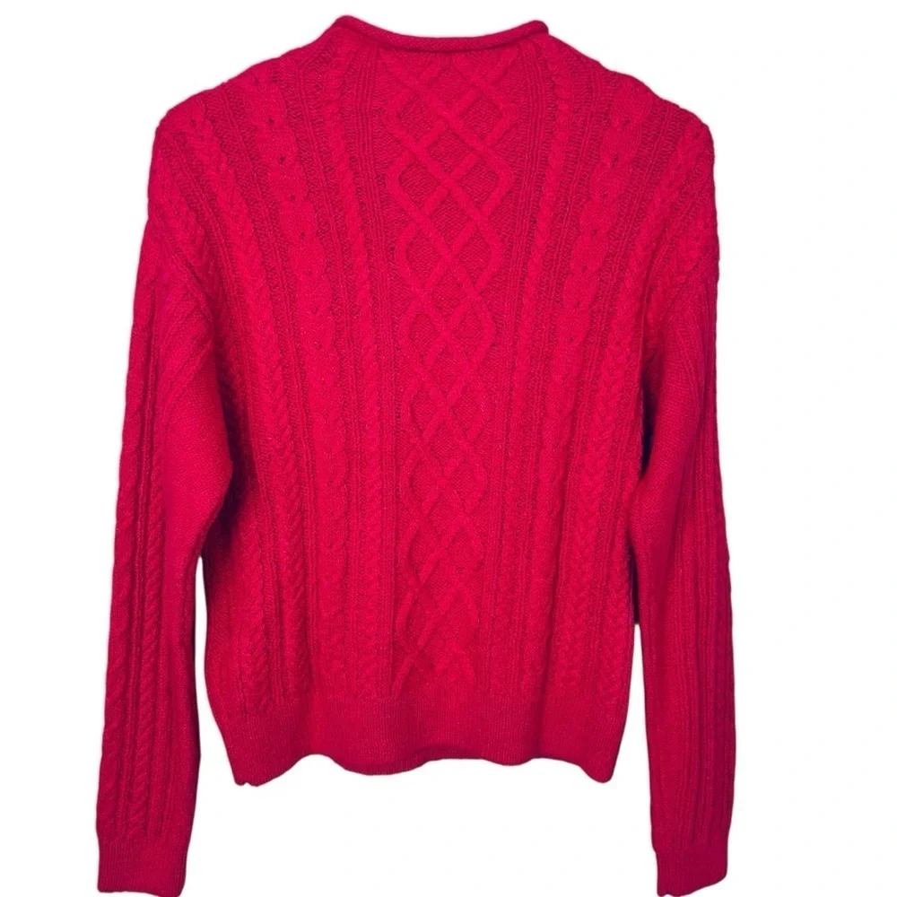 J. Crew NWT Cable Knit Rolled Neck Sweater Size Small